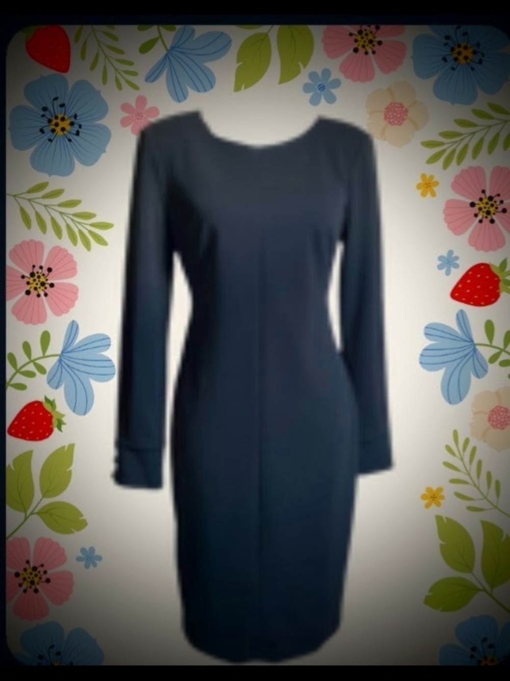 Calvin Klein  Long-Sleeve Sheath Dress - Women's